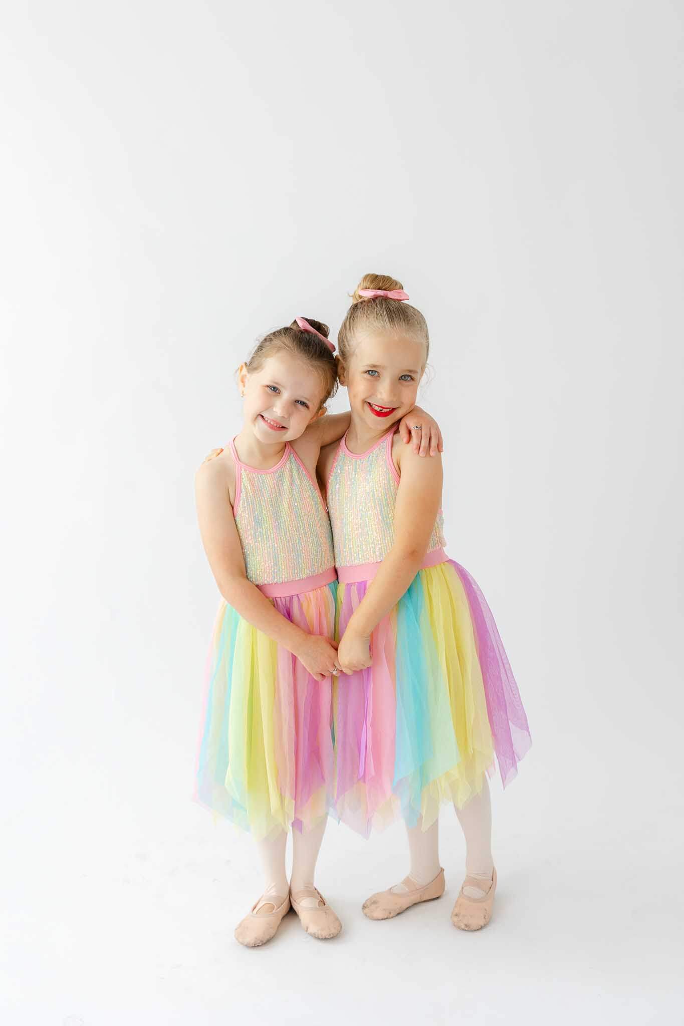 Group of children smiling after class at Coastal Performance Dance Academy in Pooler, GA